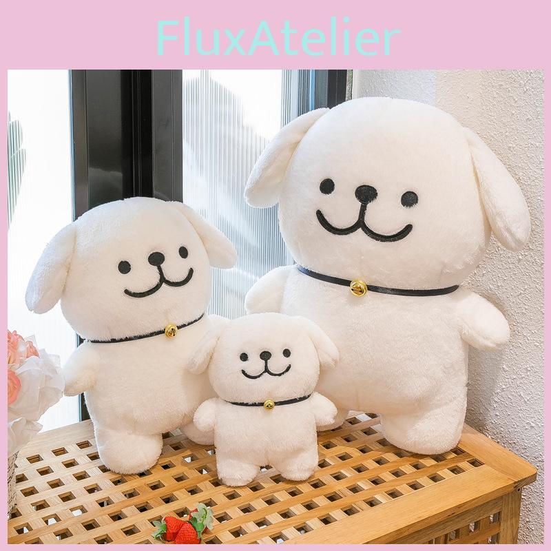 Maltese Plush Toy Cute Dog Stuffed Animals Doll Bedroom Decoration Kids Gift