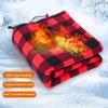 12V Car Electric Heated Blanket Mat For Cold Weather Winter Warm Travel Electric Heated Blanket Mattress For Cars Trucks RVs