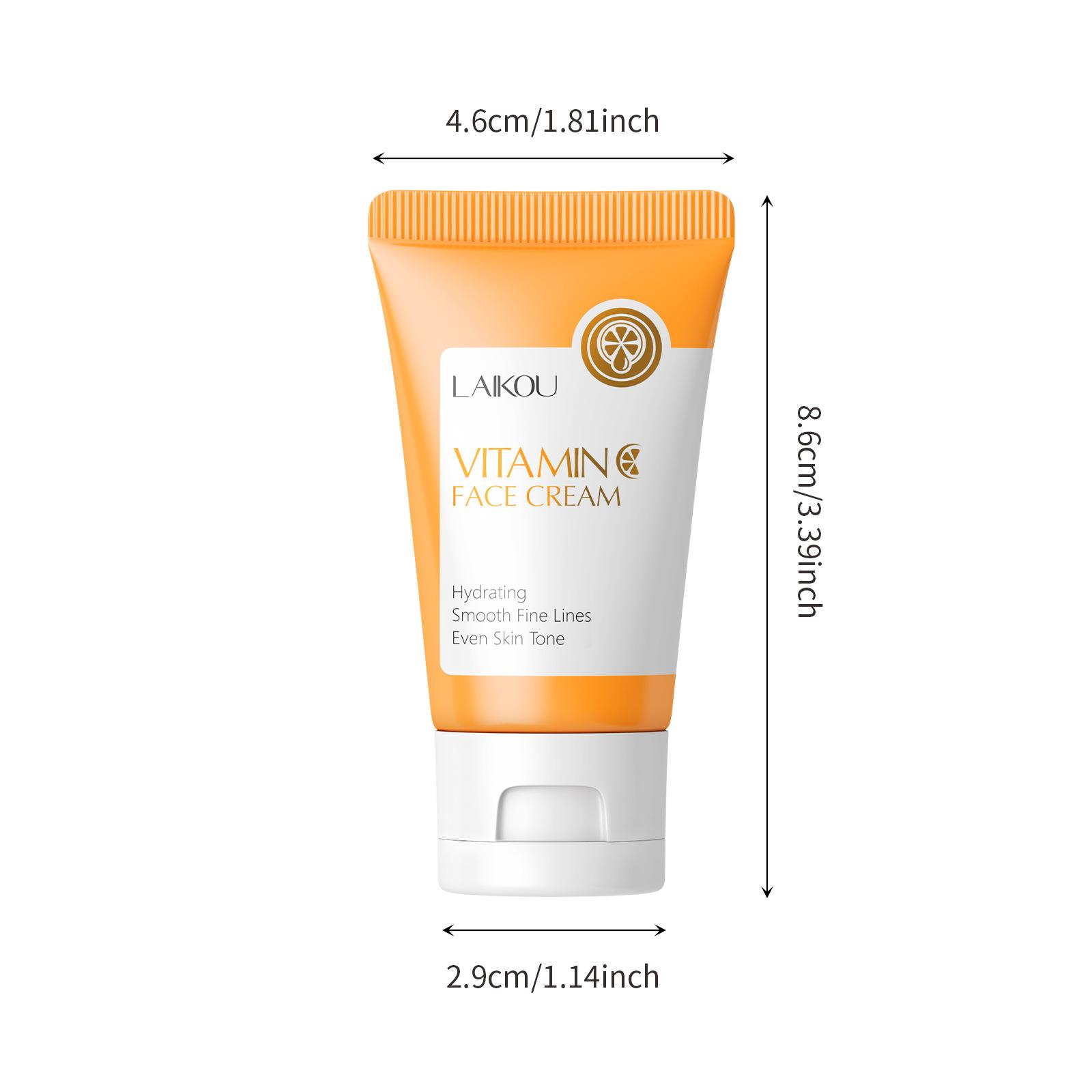 

LAIKOU Витамин С Крем для лица Увлажняющий Питательный Японский Крем Сакура Однородный Тон Кожи Красота Уход За Кожей Лица Средство оранжевый