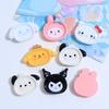 10 Pcs Cartoon Resin Cartoon Animals, Plates Style Hairpin Pendant Scrapbook Craft Diy Miniature Ornament Accessories A14