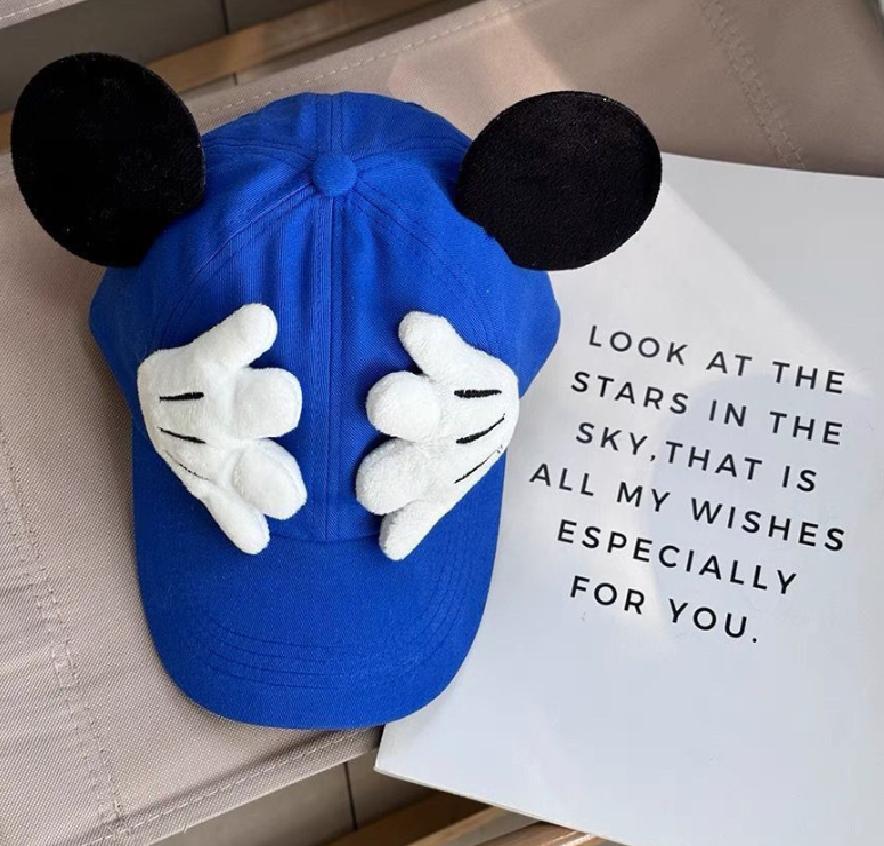 Mickey Hot Sale Parent-Child Anime Children's Baseball Cap Cartoon Big Eared Casual Sports Snapback Hat for Boys and Girls Gift