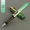 Zhengzi Student Fountain Pen - Iridium Gold 0.5mm Nib, 0.38mm Replaceable Ink Capsule, Steel Construction