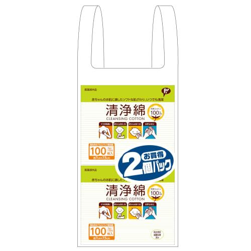 

Pip Baby Очищающие ватные диски 50 штук (2 упаковки) 7см x 7,5см