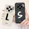 Cover For Redmi 14C 14R Case Simple Fashion A-Z Letter Pattern Design Silicon Shockproof Funda For Xiaomi Poco C75 4G Back Cover