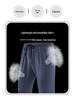 Men's Quick-Dry Elastic Sports Trousers for Autumn/Winter - Solid Color for Outdoor Running & Fitness