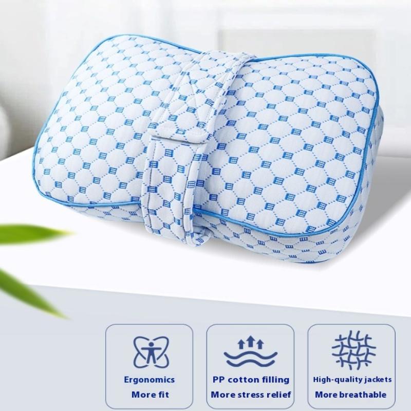Leg Lift Pillow Adjustable Strap Leg Support Sleep Aid Ergonomic Back Pain Relief Removable Washable Cover