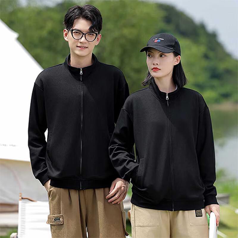 BFS6604L Men's Stand Collar Full-Zip Sweatshirt