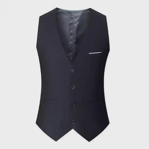 Men's Slim Korean Vest: Spring/Summer Business Casual Waistcoat