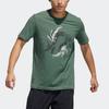 adidas Wuji Series T Shirt Men's Yellow Cardboard GP0916