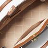 MICHAEL KORS Cow Leather Handbag Medium Women's Dark Brown & Brown 35F1GHMS2B-200
