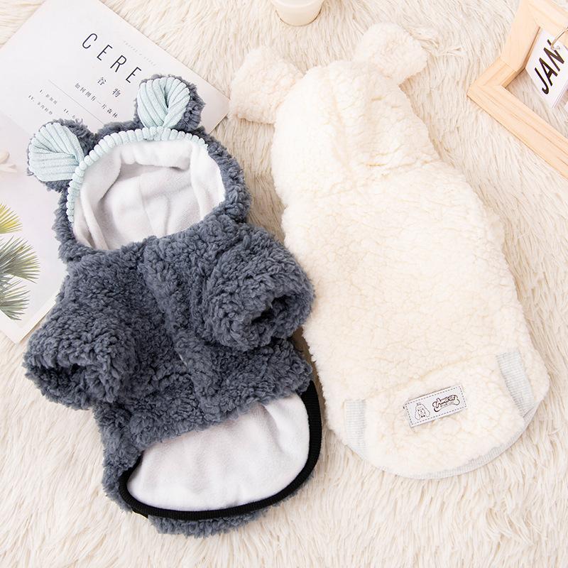 Pet Supplies Autumn Thick Fleece Dog Clothes