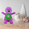 25/30cm Barney Dinosaur Plush Toy Anime Stuffed Music Animal Monster Dinosaur Horror Doll Plush Pillow for Boys Birthday Gifts