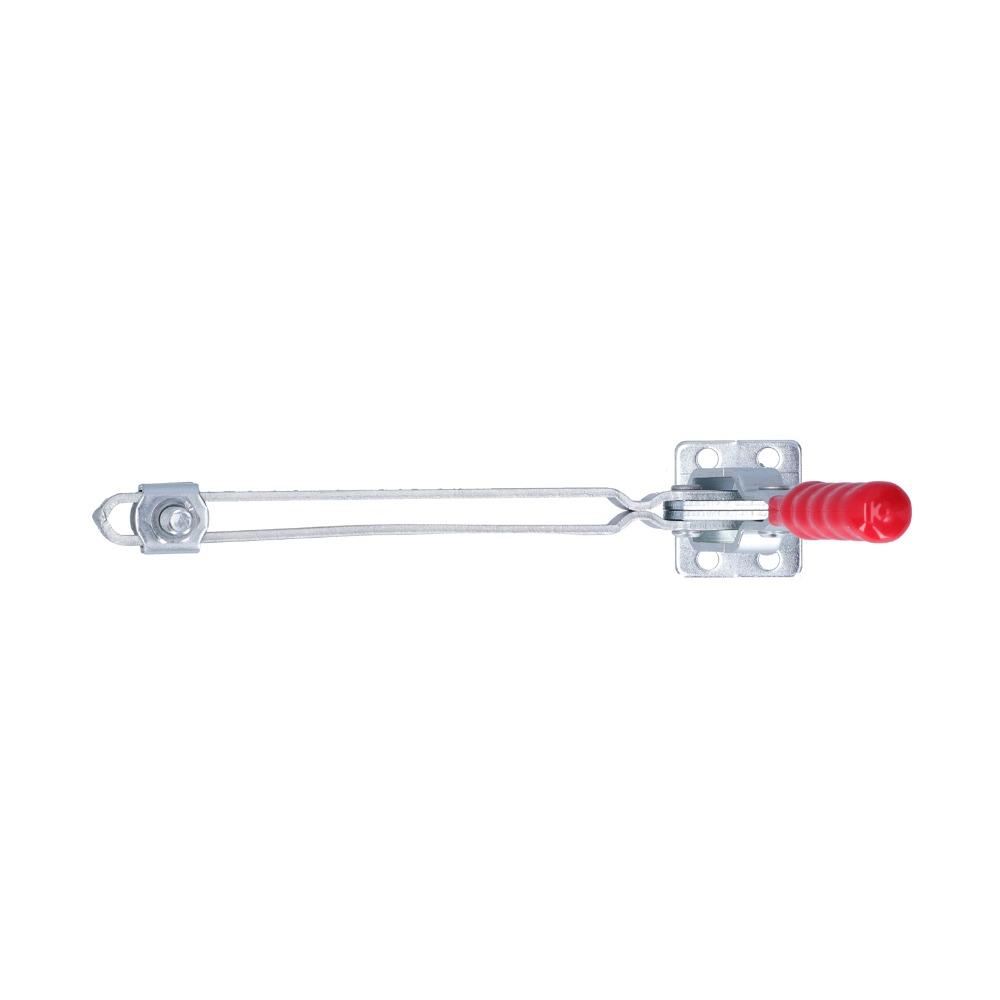 Heavy Carbon Steel Toggle Clamp 180kg Clamping Force Silver Fixture Clamp Vertical Toggle Clamp Welding a
