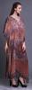 Phagun Tiger Face Animal Beach Kaftan Bikini Cover Up Womena    S Maxi Dress Long