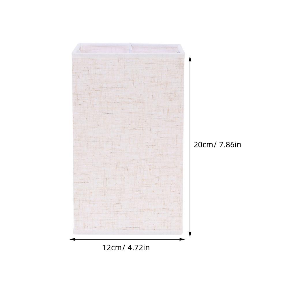 2Pcs Lamp Shade Accessories Fabric Lampshade Decorative Light Cover Bedroom Living Room Pendant Light Fixture Cover