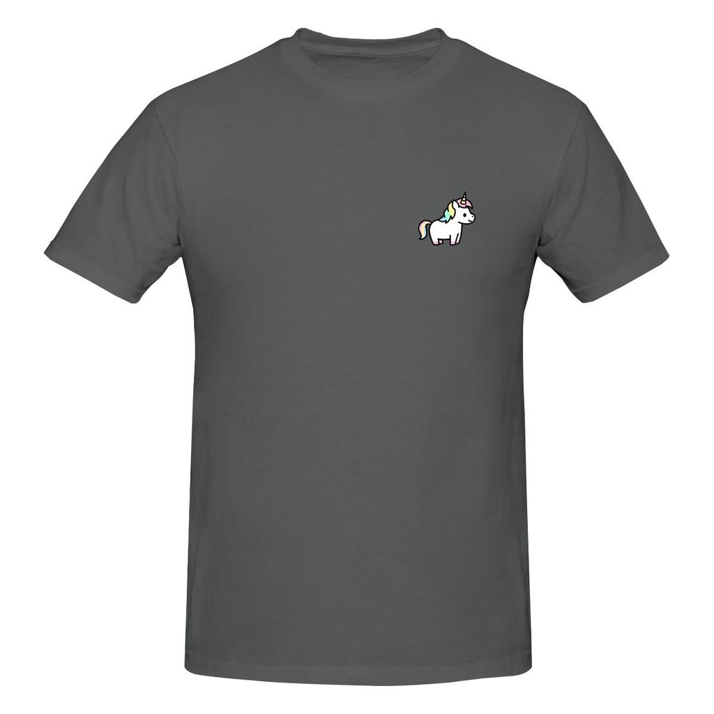 Unicorn Full Of Cotton Feeling Tshirt Street Sports Seamless Splicing Tees
