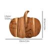Halloween Kitchen Decoration Chopping Board Wooden Pumpkin Shaped Cutting Board With Handle For Chopping Meat Vegetable