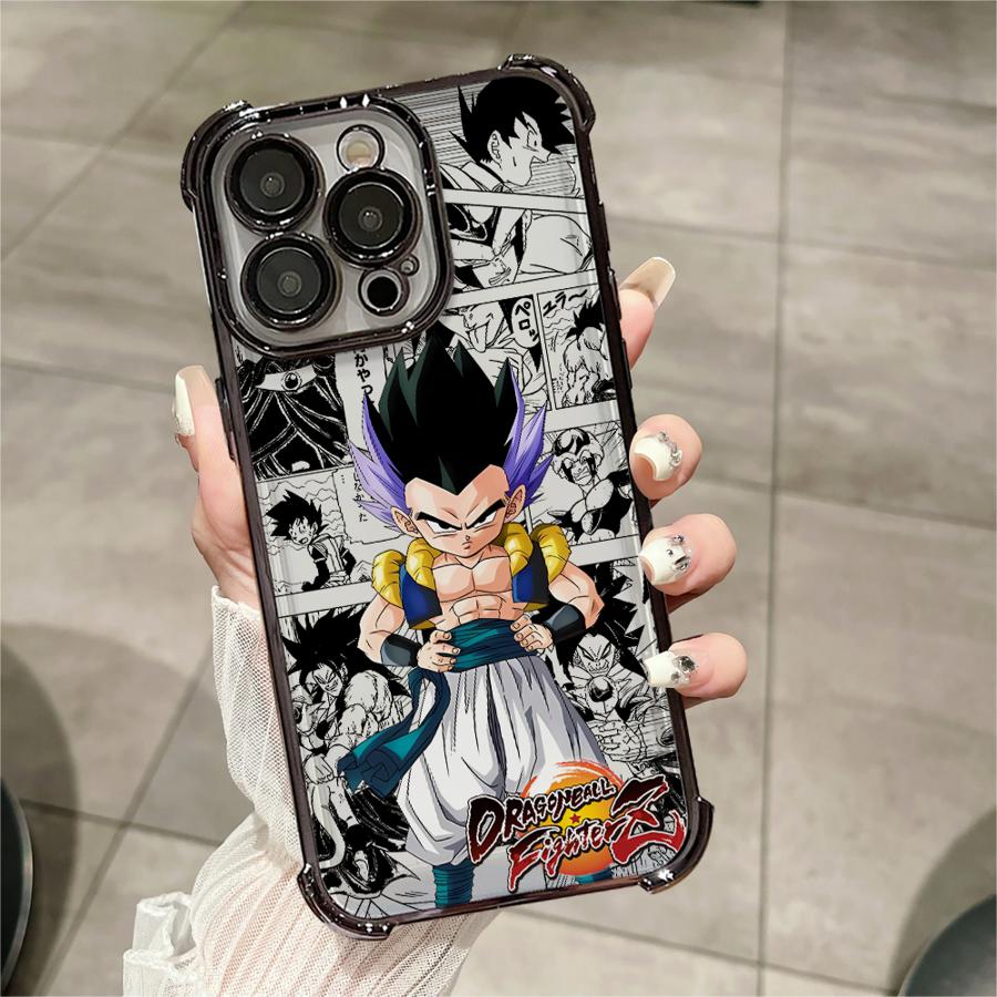 Soft Cover Case for Apple iPhone 11 16Plus XS MAX XR 15Pro Max 13 12 11Pro 14 Pro 16 15 Dragon Ball Gotenks