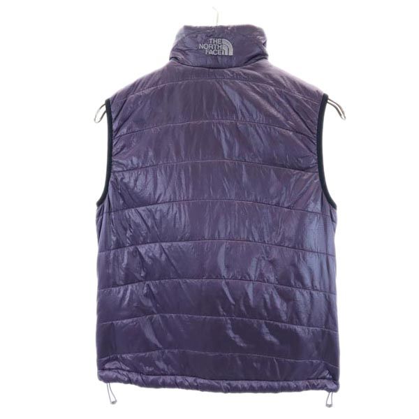 The North Face NYW17801 Logo Embroidery Batting Vest S Purple Outdoors Women Used