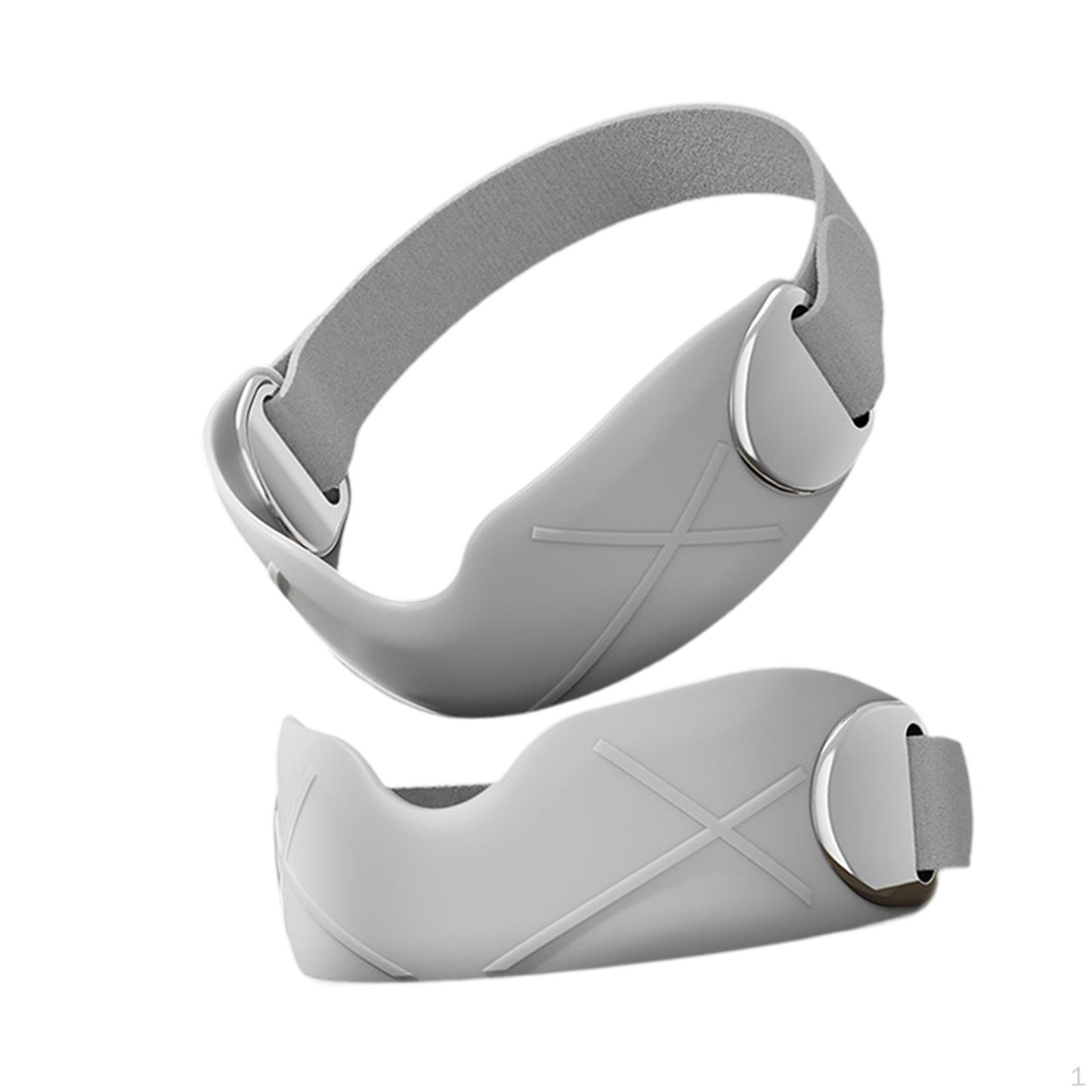 

2 Pack Adjustable Shock Absorption Knee Pads for Hiking, Basketball, Football, Runners And Athletes Grey