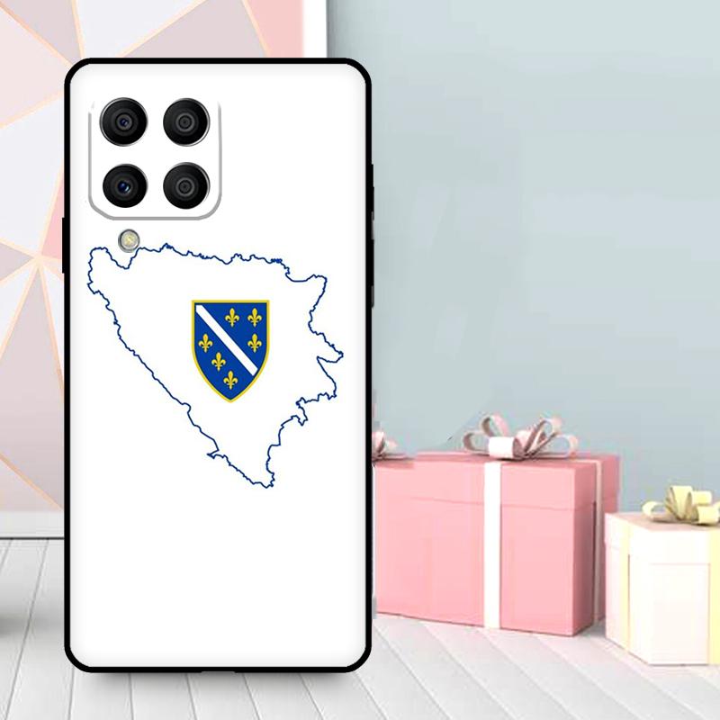 Bosnia Flag Case For Samsung Galaxy M36 M12 M52 M06 M16 M56 M33 M15 M55 M31 M13 M14 M53 M32 M35 M34 M54