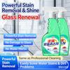 A Powerful Glass Cleaner for Household Use, Specifically Designed for Removing Water Scale Stains from Glass Windows Bathrooms