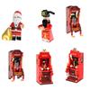 Blocks God Building Of Wealth Santa Claus Toy Home Table Decoration Kid Gift