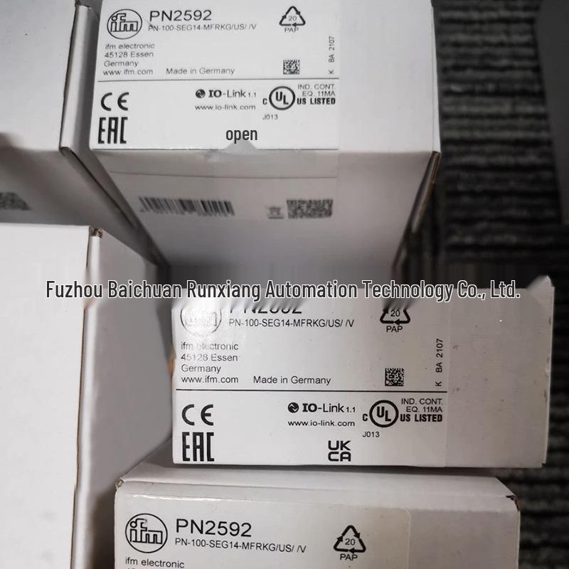 Inquire: New ifm Pressure Sensors PN2592, PN2593, PN2594, PN2596 in Stock PN2596