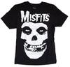 Misfits Rock Band Κλασικό Λογότυπο με Κρανίο Μαύρο Ανδρικό T-Shirt Νέο Unisex T-Shirt