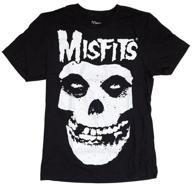 Misfits Rockband Klassiek Schedel Logo Heren Zwart T-shirt Nieuw Unisex T-shirt