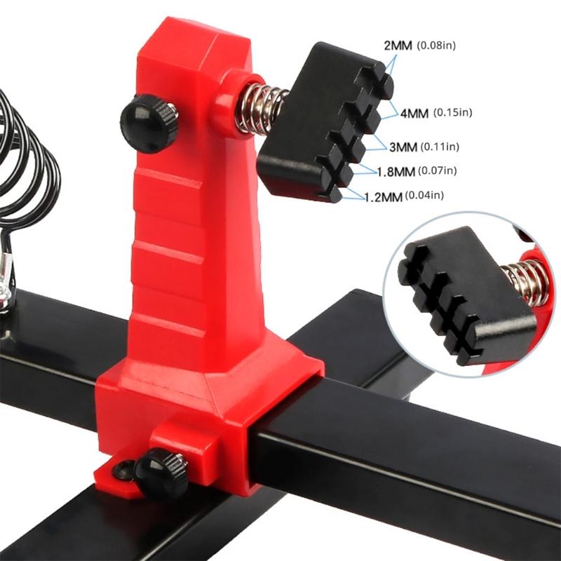 Adjustable Printed Circuit Board Holder Frame, PCB Holder Frame and Clamping for Phone Repair Soldering