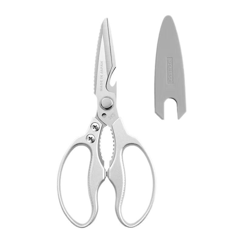 Nerezové kuchyňské nůžky s plástvovou čepelí SK5