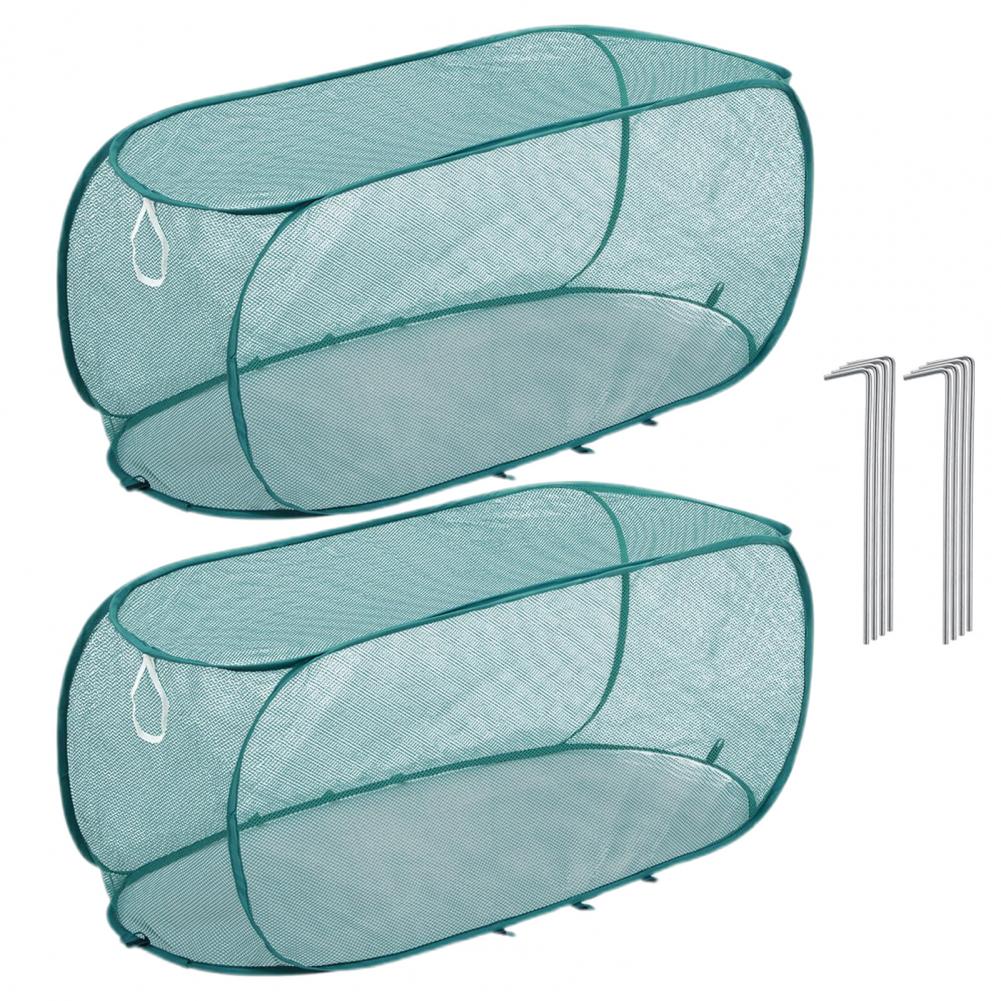 Mesh Garden Row Covers Garden Netting for Plant Protection Foldable Mesh Plant Cage Garden Trellis Netting With Square Mesh