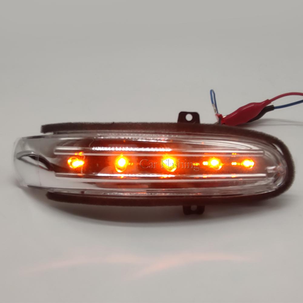 For 2001-2007 W203 Mercedes Benz C230/240/280/320/350 Door Mirror Light Turn Signal Marker Blinker Lamp
