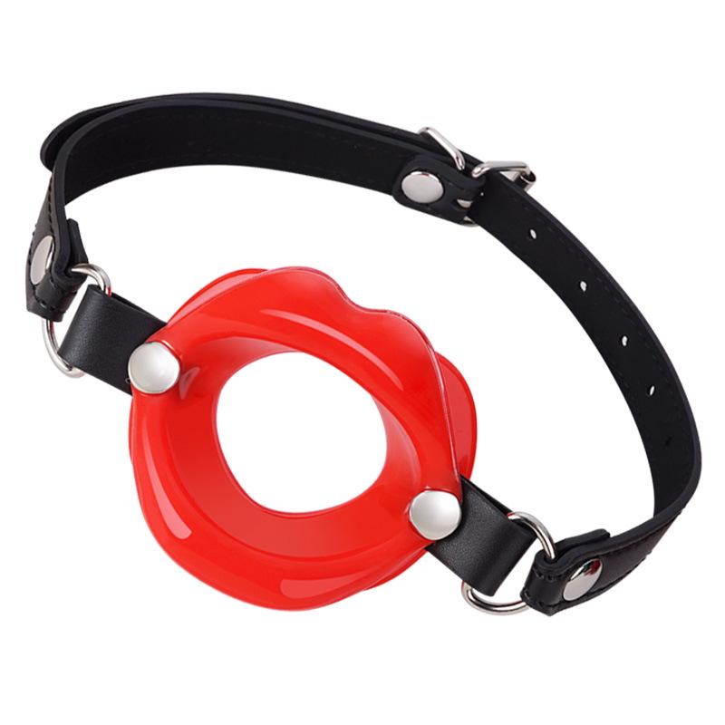 Adult Silicone Gag Ring for Female Slave Oral Training and SM Play
