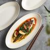 Nordic Style Ceramic Fish Platter