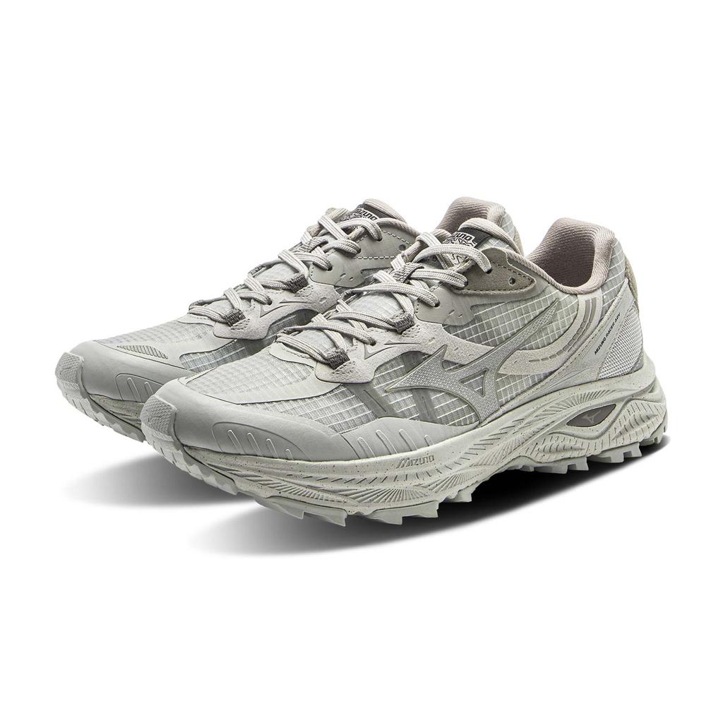 Mizuno Racer ADV Slip Resistant Low Top Running Shoes Unisex Dusty Gray Mizuno D1GH241208