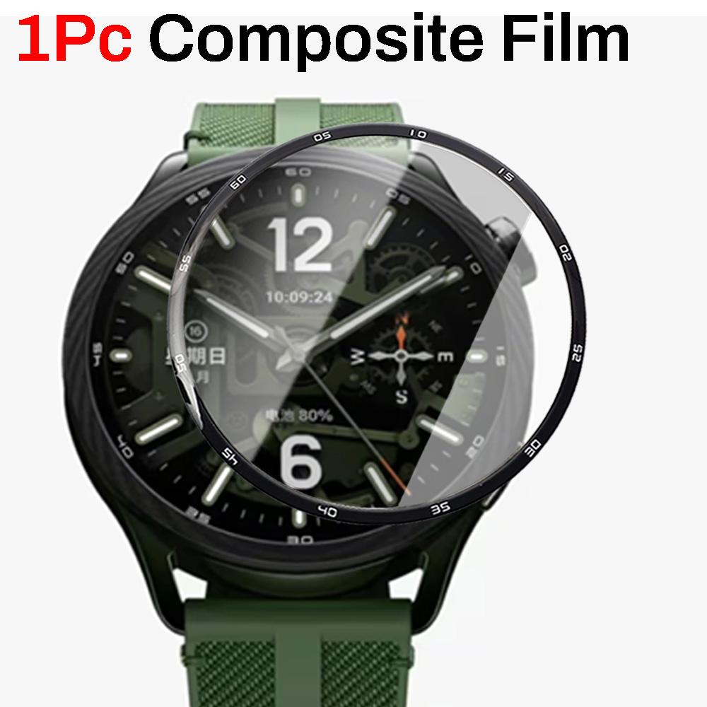 For Xiaomi Watch S5 HD Full Coversge Screen Protector 3D Curved Screen Protector Hydrogel Protective Film for Xiaomi Watch S5