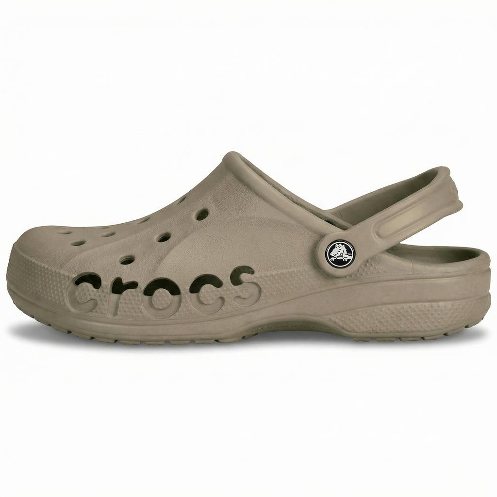 Crocs Baya Clog Comfortable Versatile Clogs Unisex Clogs Khaki 10126-260