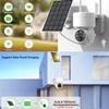 Outdoor Solarbetriebene Netzwerkkamera, HD Nachtsicht CCTV Überwachungskamera, Intelligenter Drahtloser WIFI Videoaufzeichner