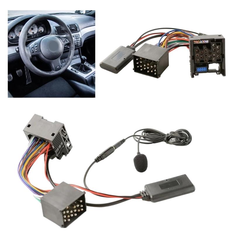 Cable Adapter Music Adapter Microphone Cable Bluetooth-compatible 5.0 for E46 Auto Repair Accessory