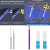 Damaged Screw Extraction Drill Bit Alloy Steel Precisely Removes Stubborn Phone Screws Without Frame Scratches
