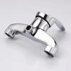 Bathroom Bathtub Shower Faucet Chrome Finish Mixer Faucet Polished