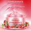 Sleeping Face Mask Cream 120g No Wash Granátové jablko Kiwi Ovocný šnek zklidňující gel noční krém