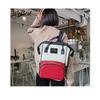 New Fashion Color Block Mommy Backpack Large Capacity Diaper Bag Baby Bottle Insulated Travel Backpack