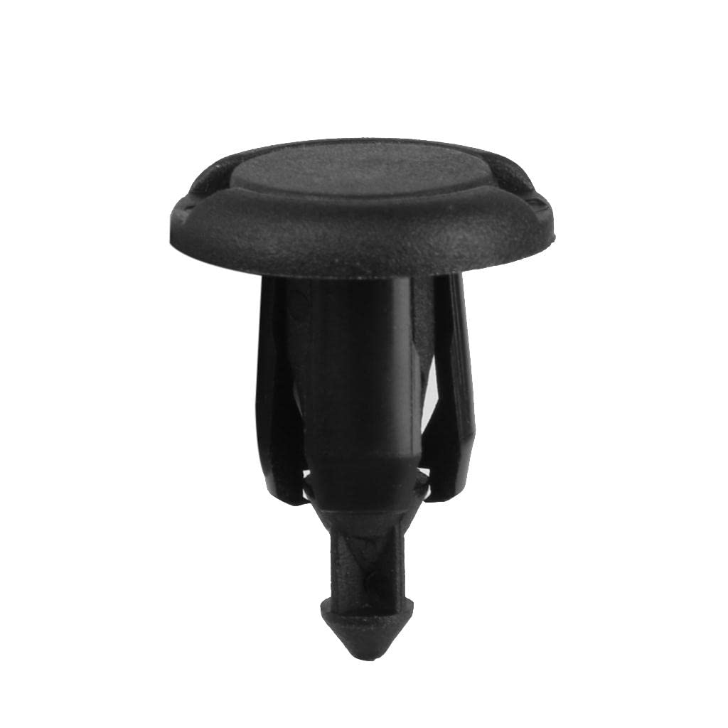 [Generic Product] Push Type Clip, Rivet, Nylon, For Honda 91503-sz3-003, 30 Pieces