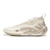 Li Ning WOW11 Dämpfung Rutschfest Abriebfest Leicht Rückprall Mittelhohe Basketballschuhe Herren Ecru ABAU049-24