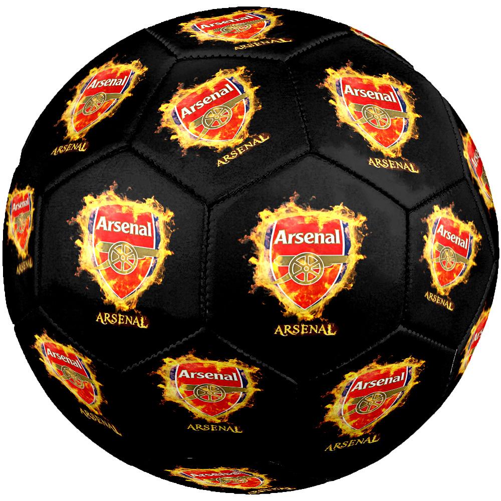 Arsenal Football Club Crest Soccer Ball Size 5 Football Machine-Stitched Indoor/Outdoor Training and Matches Ideal for Soccer Enthusiasts