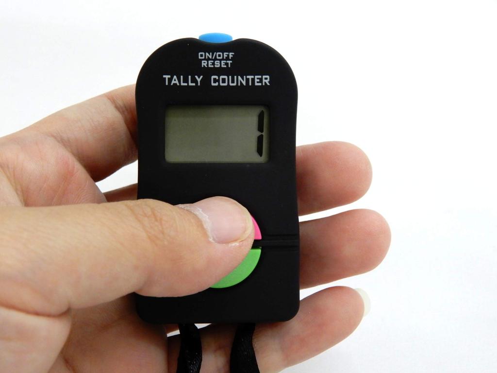 2519 PPLS Small Digital Tally Counter, Incremental/Decremental Type
