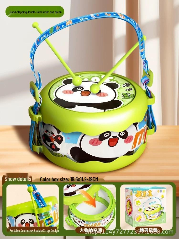 Early Childhood Hand-Clapping Drum: Educational Percussion Toy for Boys, Girls, Babies